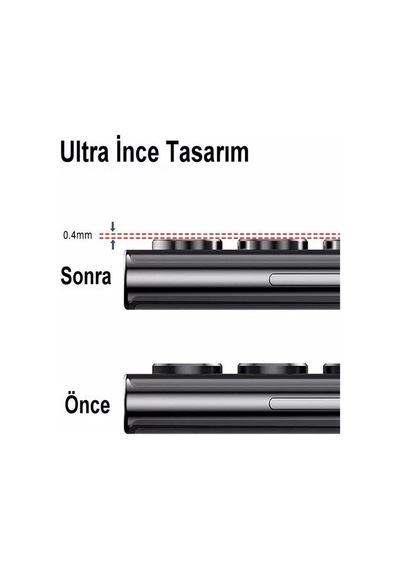 Galaxy S23 Ultra Kamera Lens Koruyucu Ultra Ince
