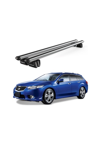 Pençe Honda Accord Tourer 2008-2015 Uyumlu Gri Ara Atkı Port Bagaj Tavan Barı
