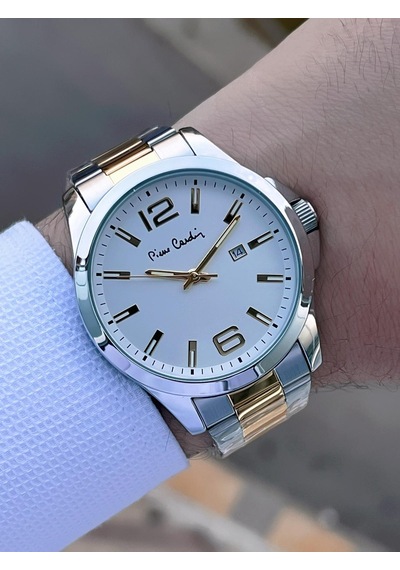 Pierre Cardin Damat Ve Nişan İçin 2 Yıl Garantili 3 Atm Suya Dayanıklı Erkek Kol Saati E.800411f06 Gri