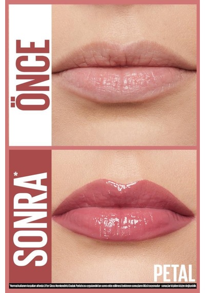 Maybelline New York Lifter Gloss Nemlendirici Dudak Parlatıcısı 005 Petal + Mini Falsies Surreal Maskara 4.7 ML