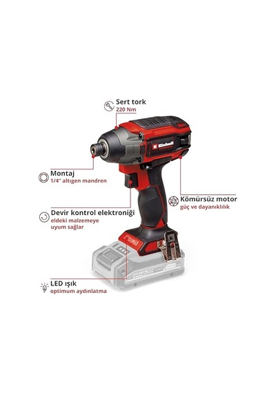 Vidalama Tc-cd 18 35 Li-solo Power X- Li-ıon 18 V 550 Dak.-1 35 Nm 10 Mm Mandren Akü Ve Şarj Cihazı Dahil Değildir -