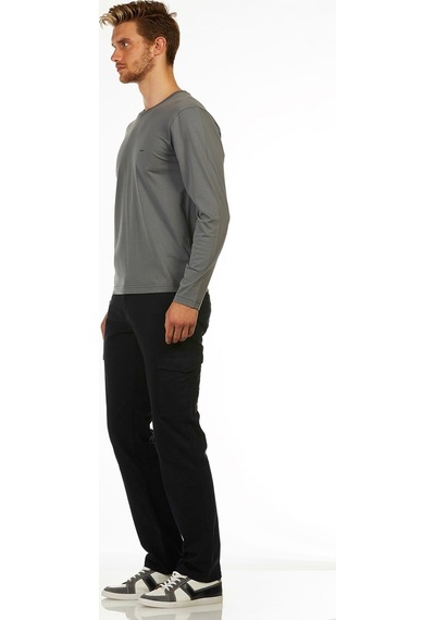 Vigoss Battal Erkek Sweatshırt B44221-03370 Antrasit