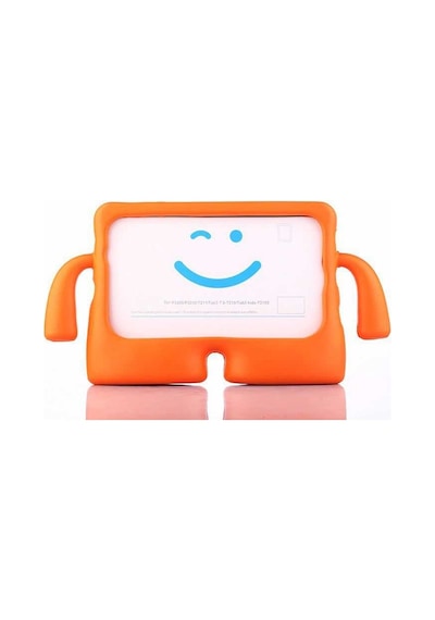 Ardemix Galaxy Tab A7 Lite T225 Uyumlu İbuy Standlı Tablet Kılıf-turuncu Tablet Kılıfı