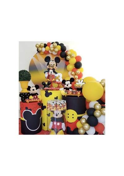 Mickey Konsept Balon Zinciri Balon Mix