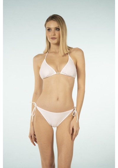 Estiva Üçgen İpli Bikini Takımı - Beyaz