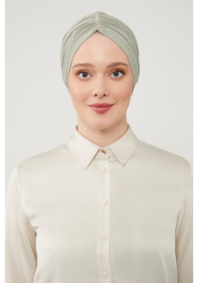 Melodi Scarf Kadın Tesettür Taşlı Dış Bone Mint Yeşili Mint Yeşili Melodi Scarf Kadın Tesettür Taşlı Dış Bone Mint Yeşili Mint Yeşili