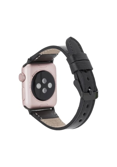 Apple Watch Uyumlu Deri Kordon 42-44-45mm Slim Rst1 Diğer