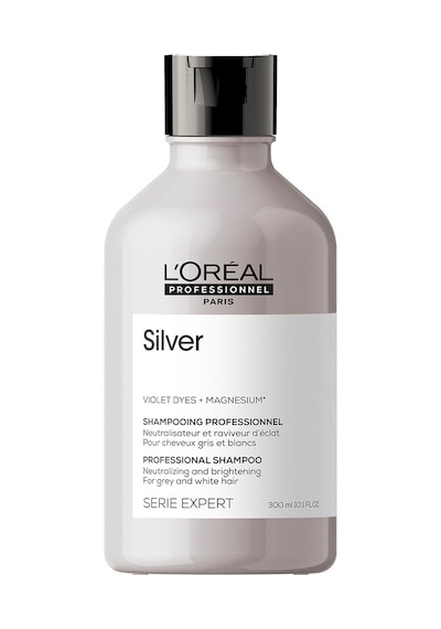 L'oréal Professionnel Paris Serie Expert Silver Çok Açık Sarı, Gri Ve Beyaz Saçlar Için Renk Dengeleyici Mavi Şampuan 300ml Sku: Smg8690010404947