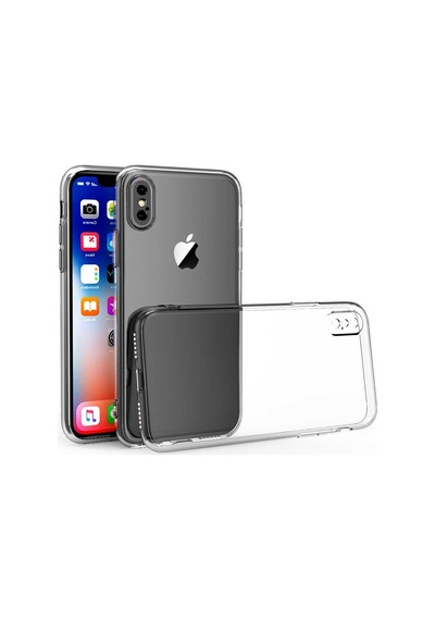 Apple Uyumlu Adige iPhone Uyumlu Xs Max Kılıf Kamera Korumalı Süper Silikon -