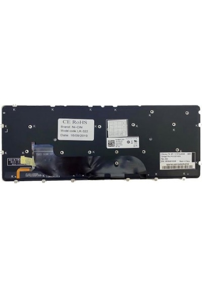 Nion Dell Xps 13 9333 Uyumlu Notebook Klavye Siyah Tr Aydınlatmalı