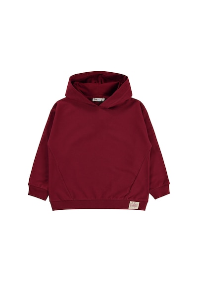 Civil Boys Basic Kapşonlu 6-9 Yaş Sweatshirt - Bordo