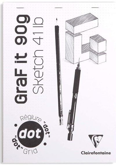 Clairefontaine Noktalı Bloknot A4 90 G 80yp.