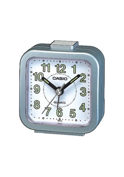 Casio Klasik Tq-141-8df Gri Alarmlı Masa Saati Gri