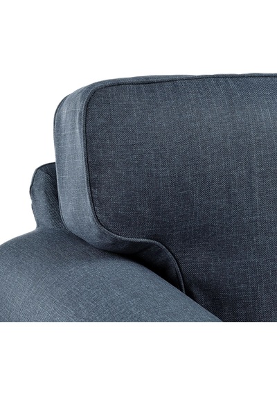 Ikea Mavi Lüks Kanepe - 2'li Kanepe