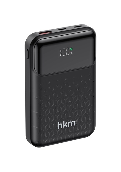 Power Nano 10.000 Mah 20W Pd 20W Hızlı Şarj Destekli Type-C Ve Lightning Kablolu Powerbank Siyah