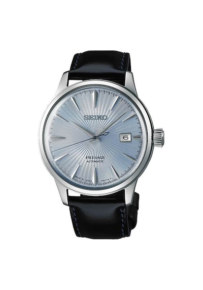 Seiko Srpb43j Otomatik Deri Siyah 41 Mm Erkek Kol Saati Gri
