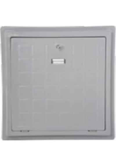 Water Fun Cam Takviyeli Polyester Makine Dairesi Kapağı Gri 60x60 65x65cm İç-90x90cm Dış Housıng Cover-toptancıyızbiz