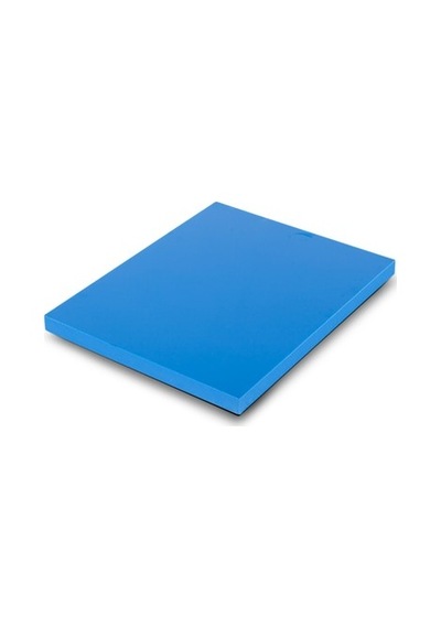 Kesim Tahtası Plastik Mavi 25x40x2 Cm Kahverengi