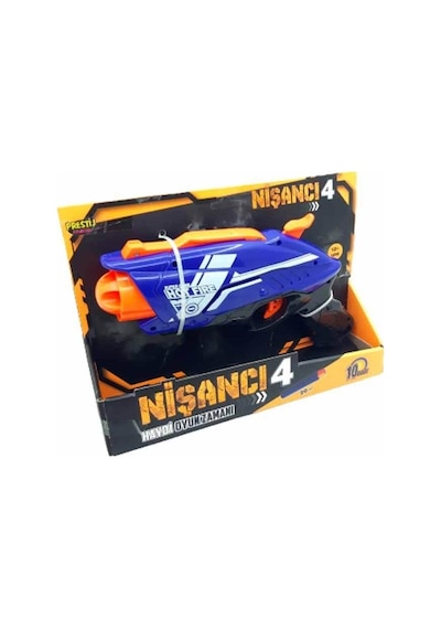 Nişancı 4 Dart Fırlatıcı Sünger