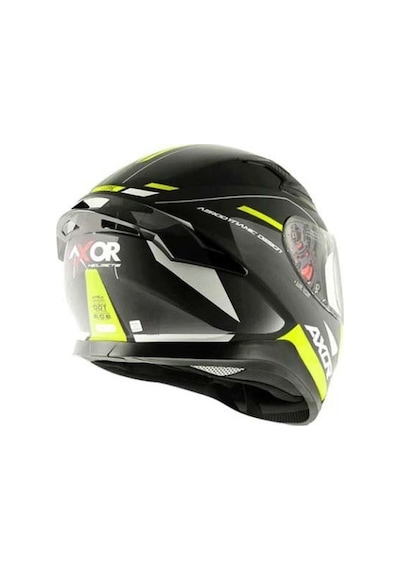 Axor Apex Turbine Kapalı Kask Neon Sarı Siyah