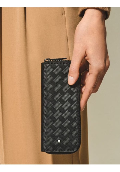 Montblanc Extreme 3.0 Fermuarlı 2li Kalem Kılıfı 220253 Siyah