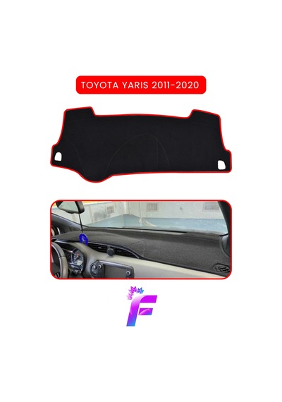 Toyota Yaris 2011-2020 Torpido Örtüsü Çatlama Ve Isıya Karşı Tam Koruma Oto Aksesuar B69