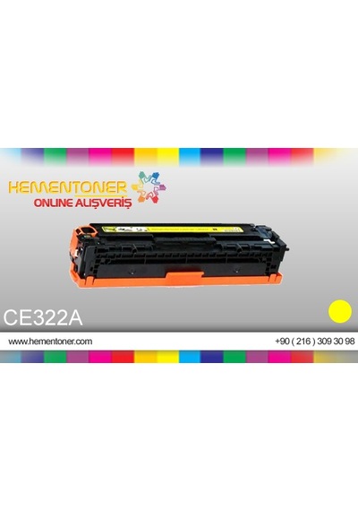 Hp Ce322A (128A) Sarı Toner. Cm1415Fn/Cm1525