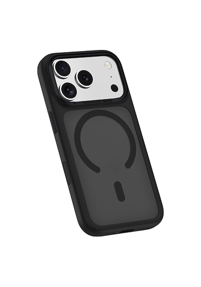 İphone 17 Pro Uyumlu Kılıf M-safe Şarj Özellikli Benks Mist C-magnet Yeni Seri Kapak Siyah