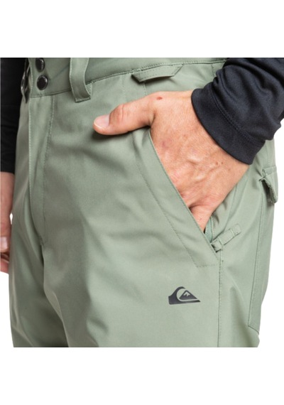 Quiksilver Erkek Snowboard Pantolonu Estate Renkli Renkli Çok Renkli
