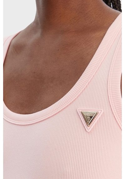 Guess Bayan Top V4yp06 K8rt2 G67b Pembe Pembe