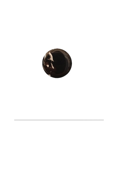 K.atatürk Silüetli Yuvarlak Etiket Damla Sticker Siyah 3cm Standart