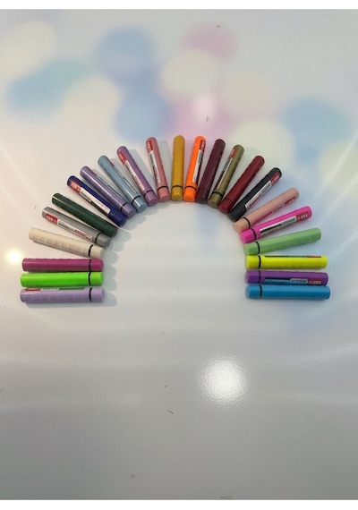 2b 60 Mm 0.7 Kalem Ucu 120 Li 1 Adet Tüp Ana Renkler Oku-420