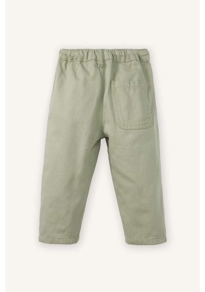 Defacto Erkek Bebek Regular Fit Dinozor Baskılı Düz Paça Gabardin Pantolon G6693a526spgn1216 Yeşil-gn1216