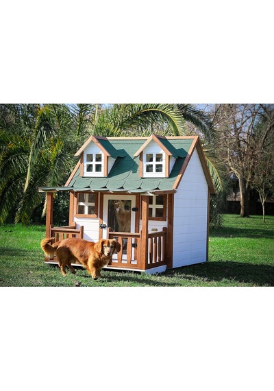 Ultra Lüks Ahşap Köpek Kulübesi Evi