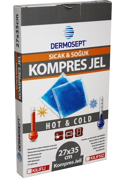 Dermosept Sıcak Soğuk Kompres Jel 27X35 Cm