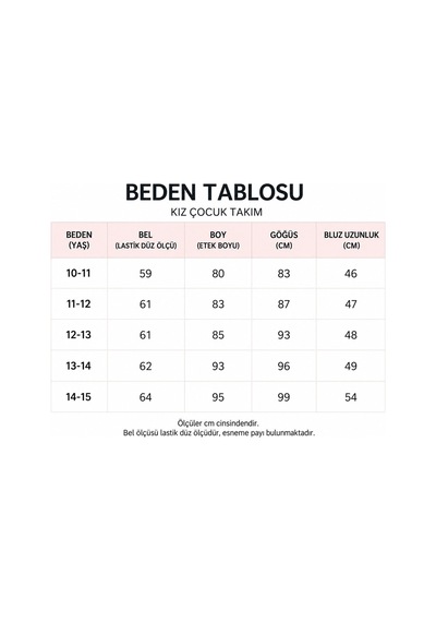 Angel&co. Girls Clothing Siyah Takım - Müslin Bluz & 2 İplik Maksi Etek Siyah - 895510177 Siyah