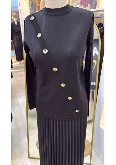 Nuss Triko Tunik Siyah 206