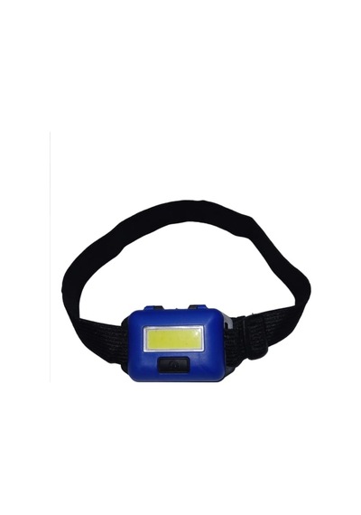 Headlamp T89 3watte Cob Mini Şerit Kafa Lambası Mavi