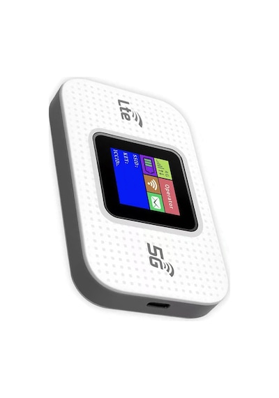 Taşınabilir 4g/5g Lte Sim Kartlı Modem - Şarjlı Ve Ekranlı Mobil Wi-fi Dağıtıcı Router 3000mah Modem