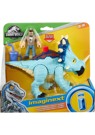 Imaginext Jurassic World Dinozor Araçlar Pachyrhinosaurus & Lower