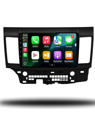 Carplayer Mitsubishi Lancer 2010-2017 Uyumlu Android Multimedya 6gb Ram 128gb Hafıza