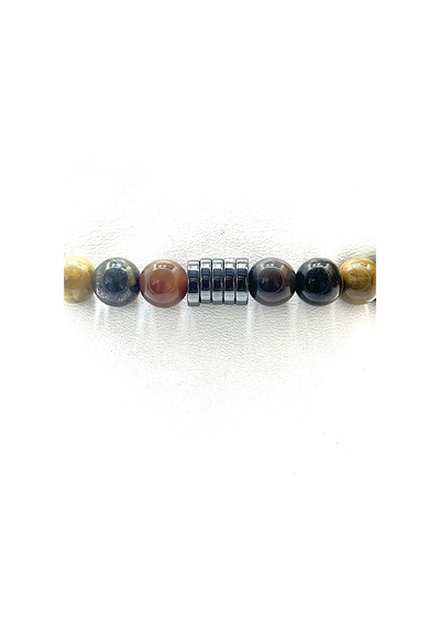 Doğaltaş Esnek Misinalı Unisex Bileklik Çok Renkli 75770647