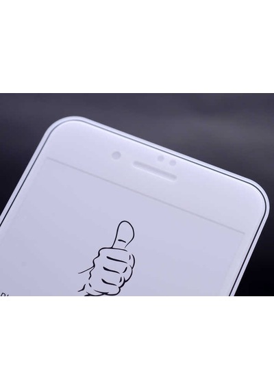 Apple Uyumlu iPhone 8 Plus Zore Kenarları Kırılmaya Dayanıklı Cam Ekran Koruyucu