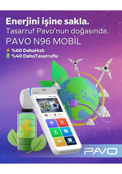 Pavo N96 Android 11 Mobil Pos Cihazı