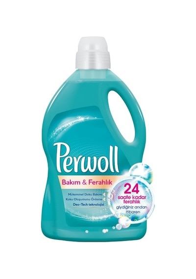 Perwoll Bakım Ferahlık Sıvı Çamaşır Deterjanı 50 Yıkama 3 L