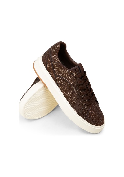 Deery Kadın Kahverengi Sneaker Ayakkabı - K0727zkhvc01