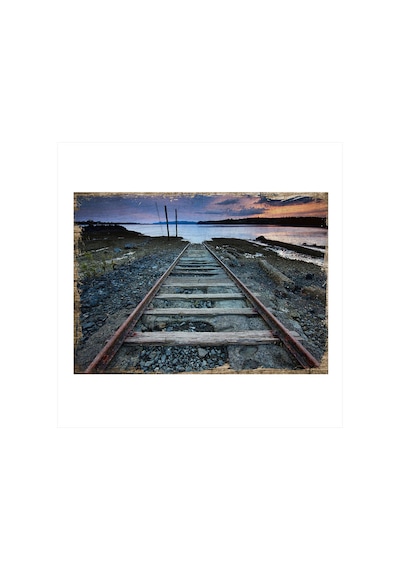 Bedeko Tren Yolu Mdf Tablo 50cm X 70cm