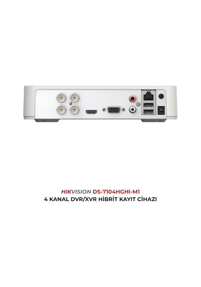 Ds-7104hghı-m1 4 Kanal 1080p Lite Dvr İnsan Araç Algılama