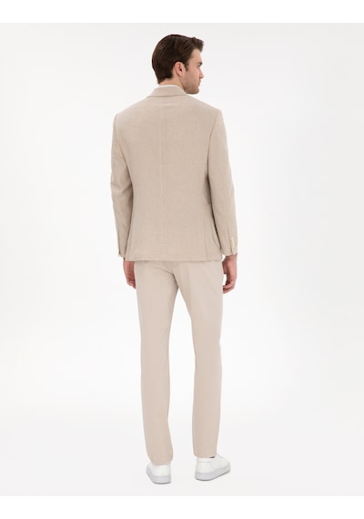 Pierre Cardin Erkek Bej Pantolon Kanvas-chino 50305450-vr011