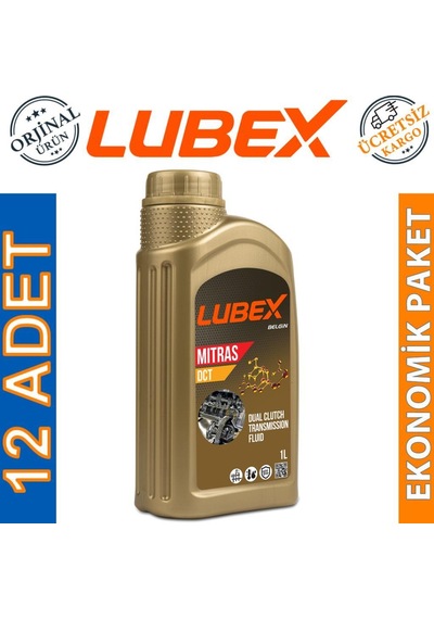 Lubex Mitras Dct Çift Kavramalı Dct Şanzıman Yağı 12 x 1 L